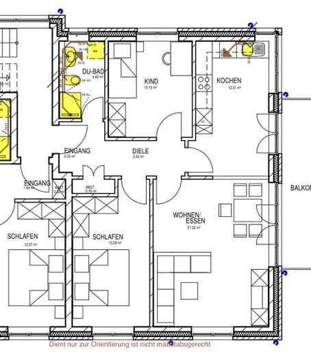 3-Zimmer-Neubauwohnung in Hamburg – Erstbezug – Foto 2