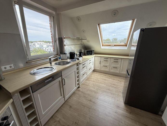 4ZKB Maisonettewhg., Stellplatz, Moritzberg – Große Küche