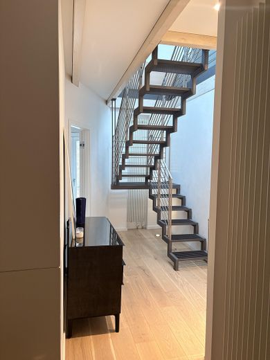 Architekten Loft Wohnung im Nordend Maisonette mit Terrasse / Atrium – फोटो 10