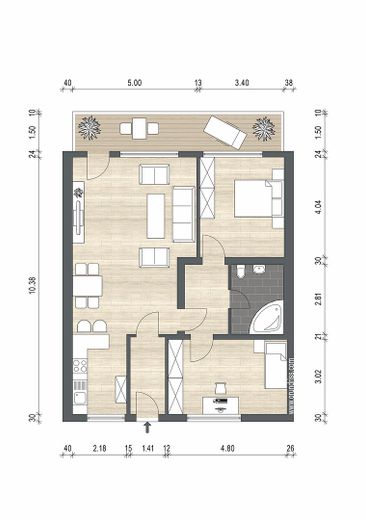 Frisch renoviert, ohne Provision >> 3-Zimmer-Eigentumswohnung, Balkon & Tiefgarage – Foto 12