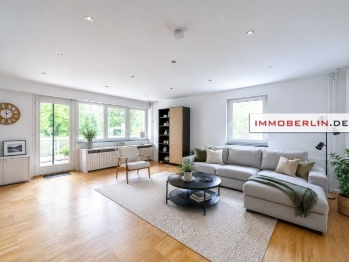 IMMOBERLIN.DE - Birinci sınıf konum! Hubertussee yakınında güneş balkonlu konforlu daire – Fotoğraf 1