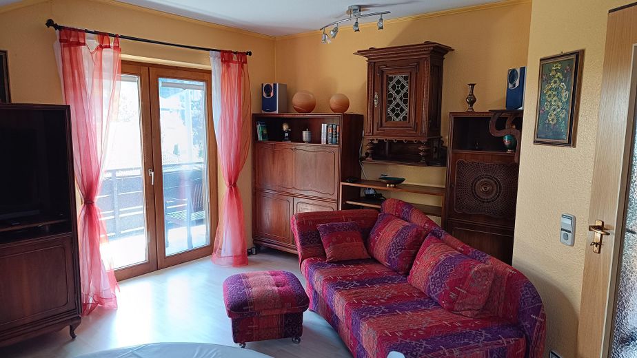 Wohnbereich mit Balkon