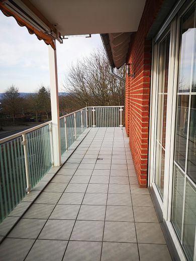 15m² Balkon vom Wohnzimmer