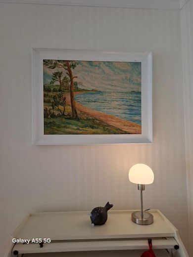 Sekretär im Wohnzimmer