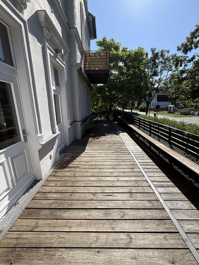Repräsentative Gewerbefläche im Zentrum von Wandlitz – Terrasse