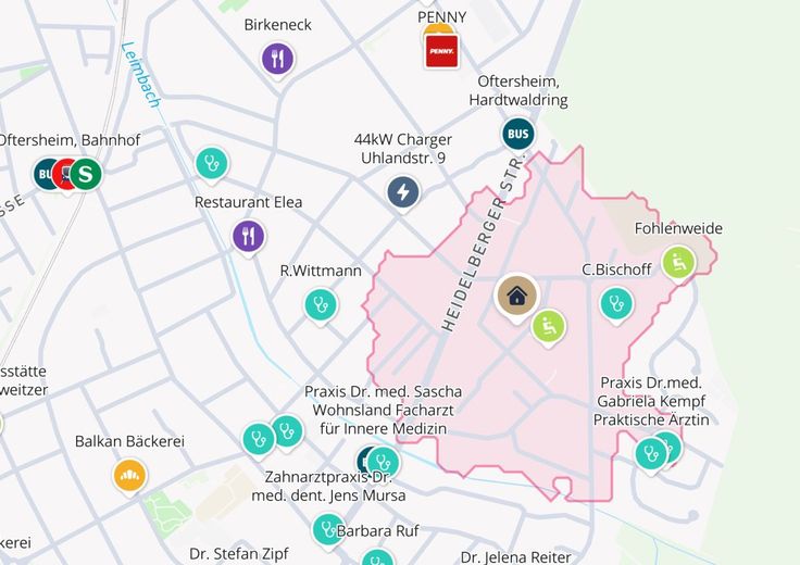 ATIK: Gepflegte 3-Zimmer-Erdgeschosswohnung in attraktiver Wohnlage – Lageplan