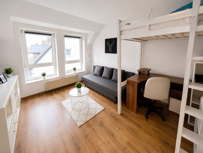 Möblierte 1-Zimmer-Wohnung in Kaiserslautern – 570 € warm all inclusive – Foto 1