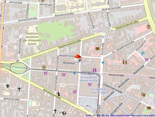 Vermietetes Wohn- und Geschäftshaus mit 10 Einheiten, Top-Rendite in guter Lage – Lageplan DS10