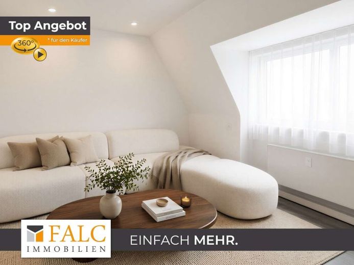 Charmante Dachgeschosswohnung mit Einbauküche, Stellplatz und Spitzboden – Foto 1