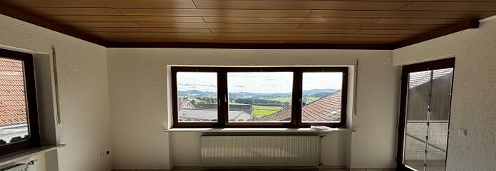 Wohnzimmer mit Ausblick