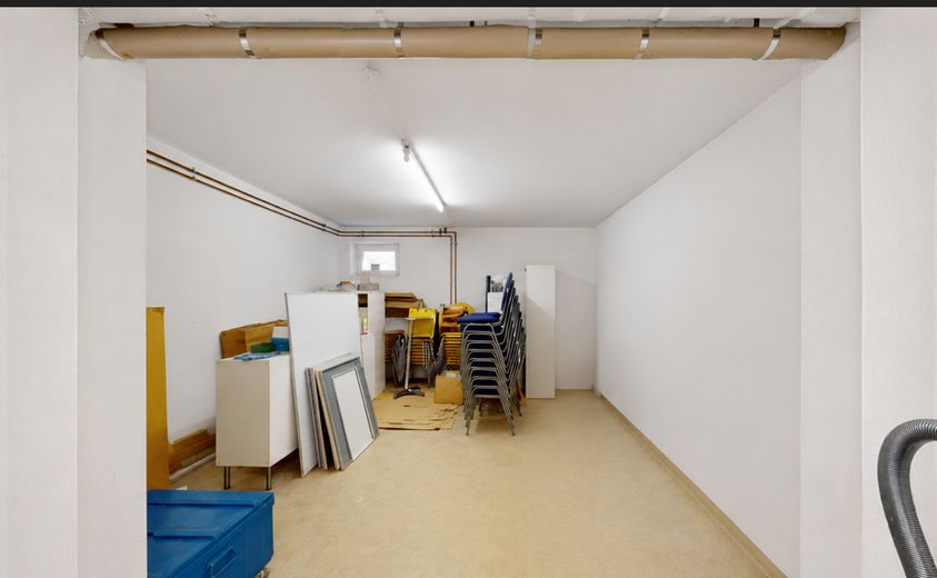 Loftartige Gewerbe-/Wohneinheit mit Schaufenster &amp; Keller - barrierefrei, ruhig &amp; citynah bei Berlin – Keller