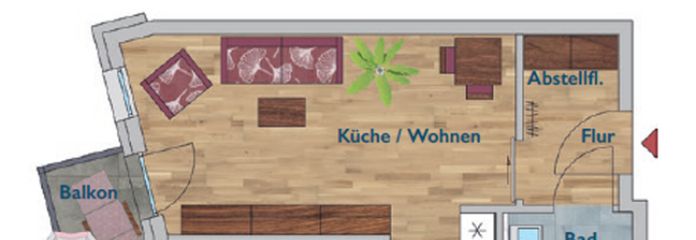 Erstbezug! Charmante Neubauwohnung mit Balkon, schicker EBK und Lift!