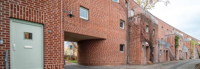 شقة فريدة من غرفة ونصف مع قطعة أرض حديقة عند السور في وسط مدينة غرايفسفالد – Wohnen an der Stadtmauer 