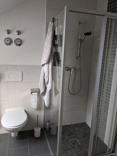 Wunderschöne 3-Zimmer-Wohnung in Heldenstein – Bad