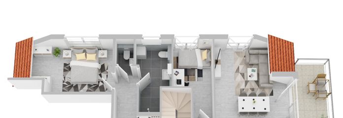 3D-Grundriss 1. DG