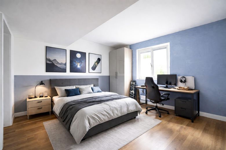 Luxuriöse, moderne 5-Zimmer Maisonette Wohnung mit TG-Stellplatz und Balkon in Südwest-Lage – Zimmer 2 UG