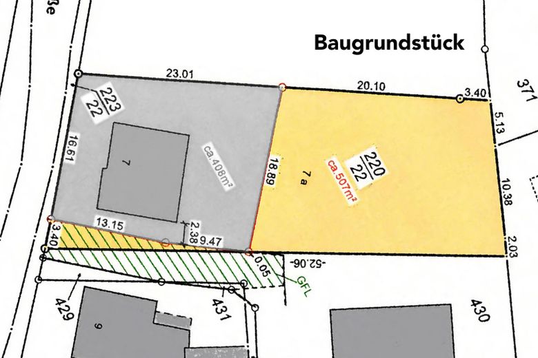 Baugrundstück Wentorf bei Hamburg – Bestlage, GRZ bis 0,60 & umfangreiche Vorleistungen – Grundstück