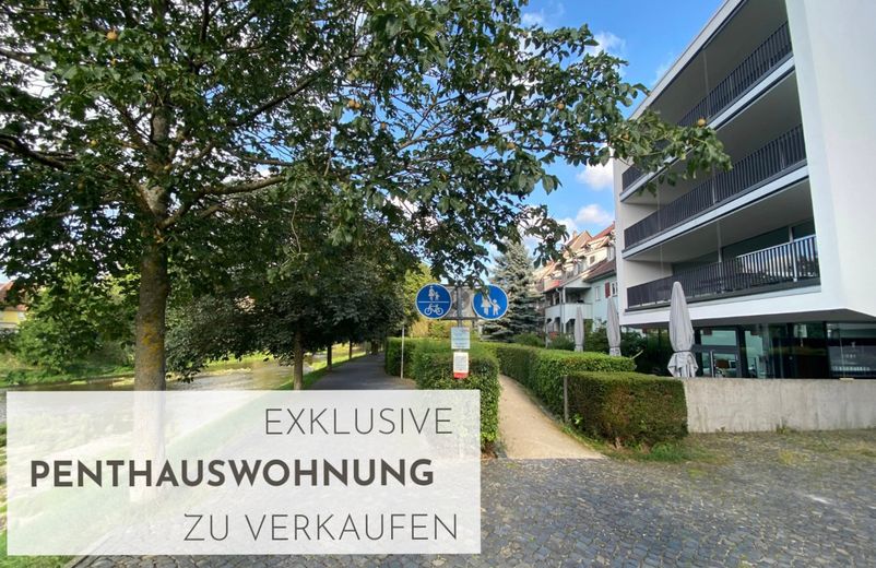 Besonderes Penthaus mit Donaublick – Foto 1