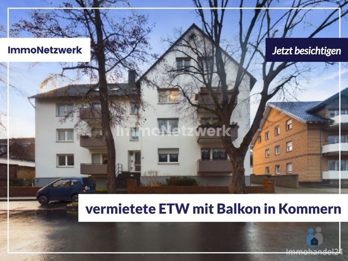 NEU***Zwei Zimmer ETW mit Balkon in direkter Stadtlage von Kommern***NEU – Hausfront