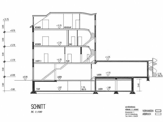 TEASER // Top Gewerbefläche in 1A Lage // Lange Straße // Markt // City // Oldenburg – Eden-Ehbrecht-Immobilien_Gewerbemakler_Gewerbefläche_Schnitt