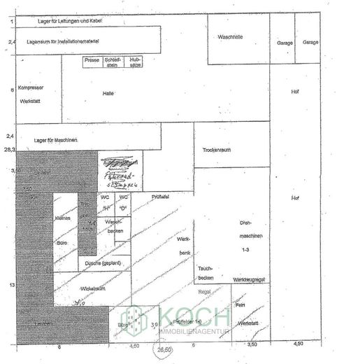 Gewerbefläche (Werkstatt/Büro/Lager) in zentraler Lage (Elbinger Platz) – Gesamtanlage