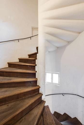 Tucherschloss Feucht im Nürnberger Land – Wendeltreppe