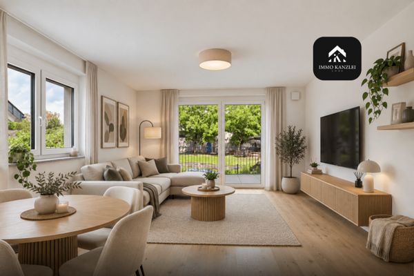 Appenweier - Urloffen: Moderne 3-Zimmer-Wohnung im Neubau mit Balkon im Ergdeschoss!