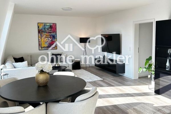 Modern 3-room apartment with 2 bathrooms and underground parking space