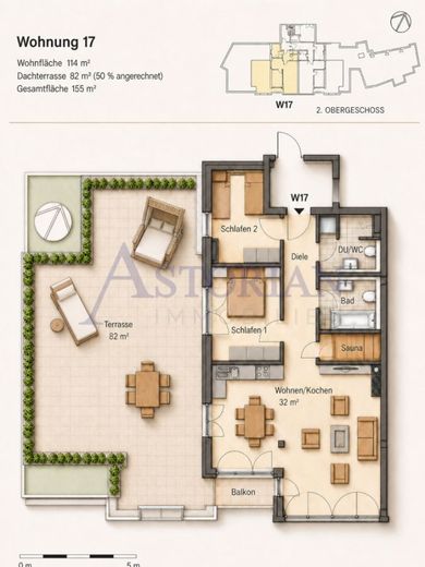Logenplatz über der Ostsee - Meeresdomizil mit 82 m² Dachterrasse &amp; Sauna – Bild 17