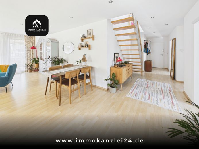 Mieszkanie na dwóch poziomach – 107 m² mieszkanie dwupoziomowe z balkonem i garażem podziemnym w Kehl – Zdjęcie 1