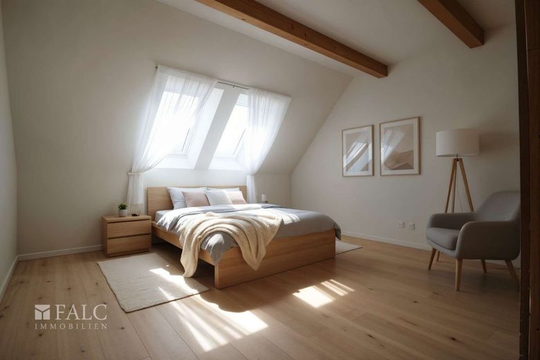 Wohnpark "Altes Brauereigelände Wittenburg" TOP Investment – Schlafzimmer DG