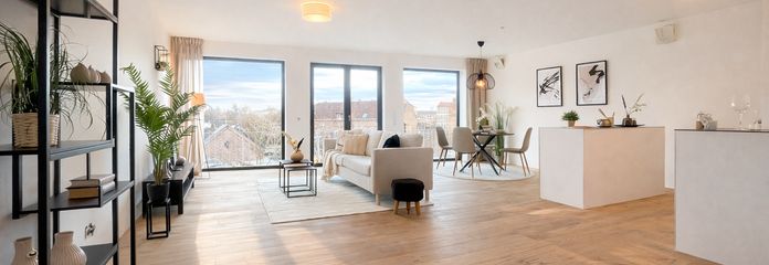 Neue Penthouse Loft-Wohnung in der Fußgängerzone! Provisionsfrei! – Originalfoto