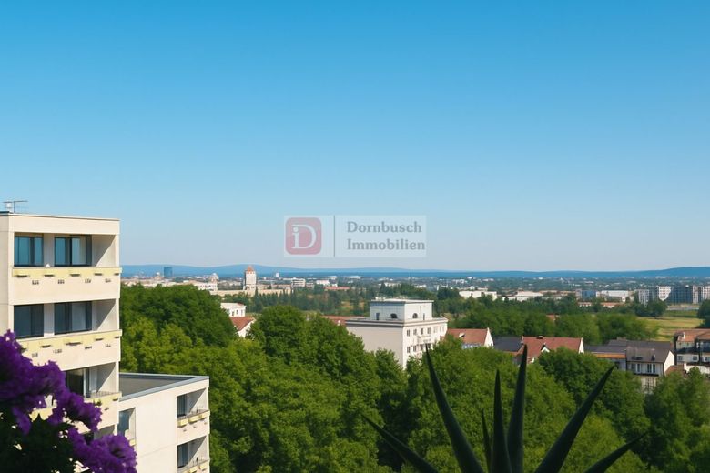 Top!! Attraktive 1-Zimmer-Wohnung als Kapitalanlage! – Ausblick aus der Wohnung - Staging