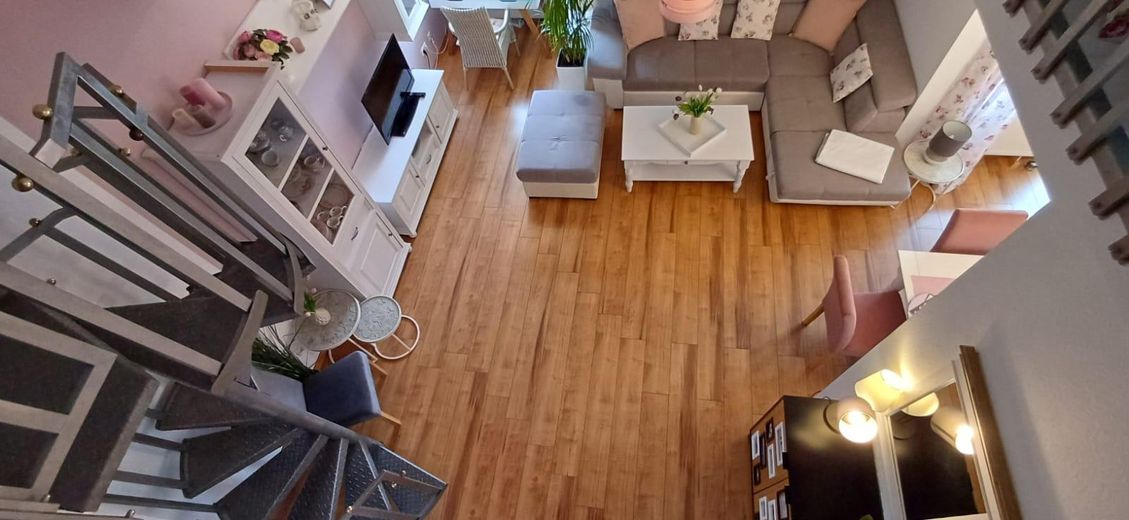 Blick von der Galerie