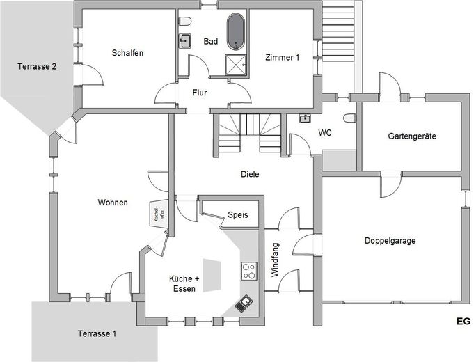 Grundriss EG