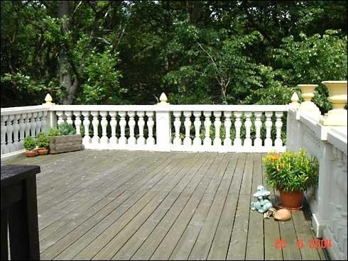 Exklusiv DG-Penthouse JAGDSCHLOSS 20km von L-Bhf 210m², 40m² Dachterrasse, Park, See, 2 Bäder – Terrasse