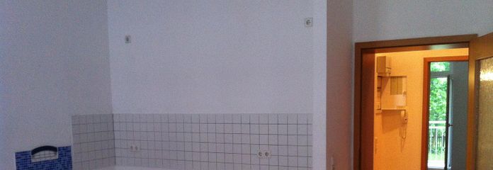 Küchenbereich im Wohnzimmer