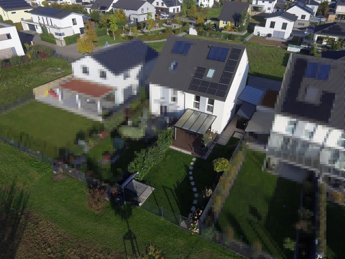 Drohnenbild Rückansicht