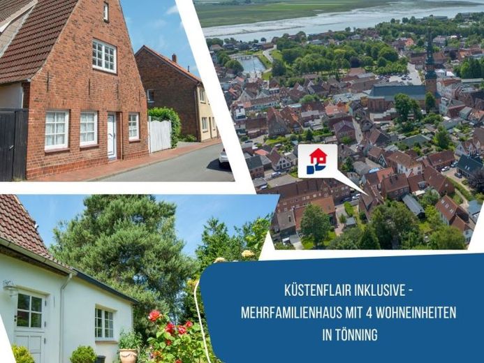 Tönning! Mehrfamilienhaus mit 4 Wohneinheiten inklusive Küstenflair – Foto 1