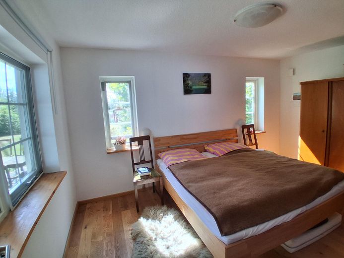 **PROVISIONSFREI** Wohlfühlen im Original Schwedenhaus (KfW40) – Schlafzimmer