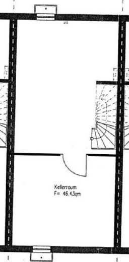 Reihenhaus mit Garten im beliebten Schweizer Viertel – Grundriss UG