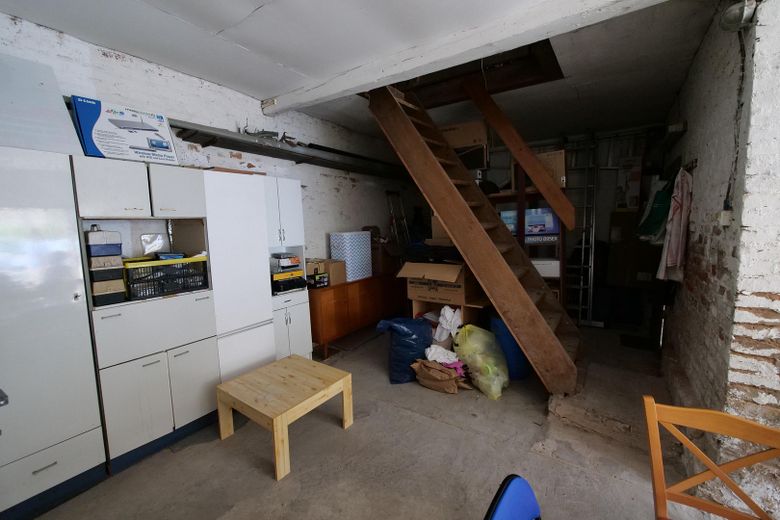 Treppe zum Obergeschoss