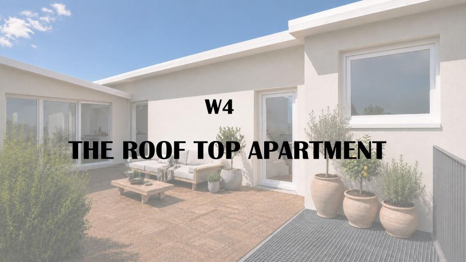 5% AfA - Auf 94 m² stilvoll Wohnen oder mit Rendite vermieten - The Roof Top Apartment – W4 The Roof Top Apartment