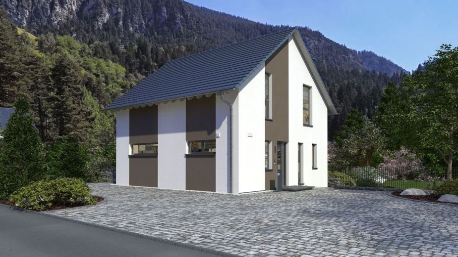 DAS HAUS MIT DEM PLUS AN RAUM – Ansicht Eingang