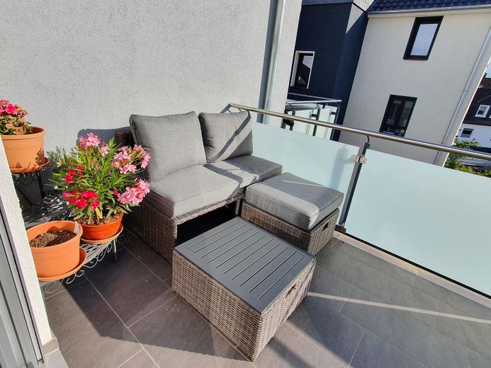 Geräumiger Balkon