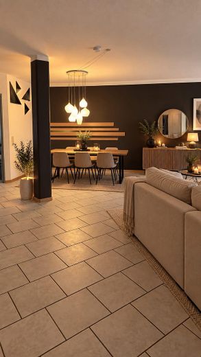 Lichtdurchflutete 3-Zimmer-Wohnung im Herzen von Frechen | provisionsfrei – Wohn und Esszimmer