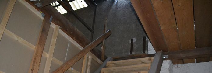 Treppe zum OG