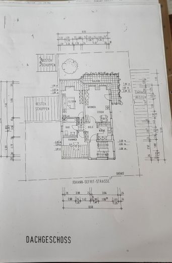 Grundriss der Wohnung