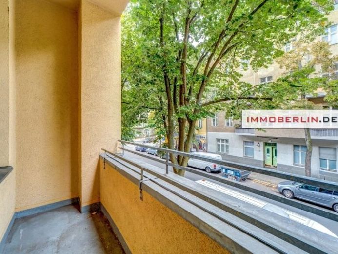 IMMOBERLIN.DE - Encantador piso antiguo con logia orientada al oeste entre ambiente urbano y parques – Foto 1