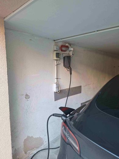 Stellplatz mit Wallbox